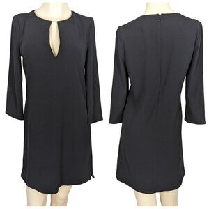 T. Babaton quarter sleeve black mini career shift‎ dress size 2